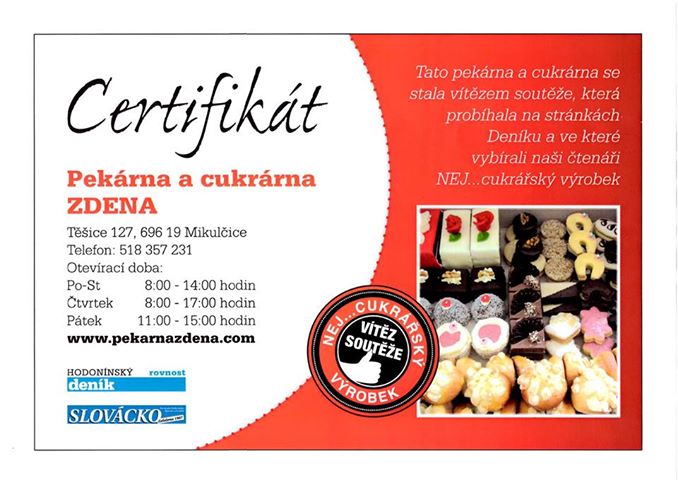 Certifikát