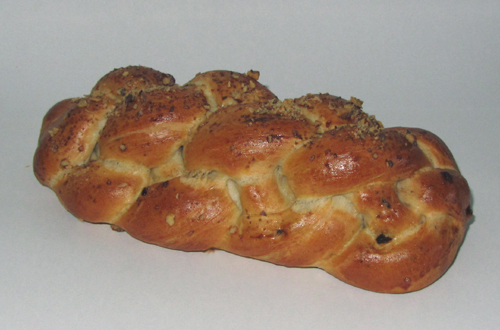 Vánočka s rozinkami a ořechy 460 g - výdej út,st,čt